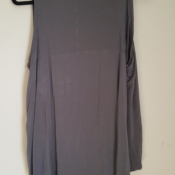 TIME AND TRU Tank Top XXL (20) Gray Workout Wear - Picture 3 of 6